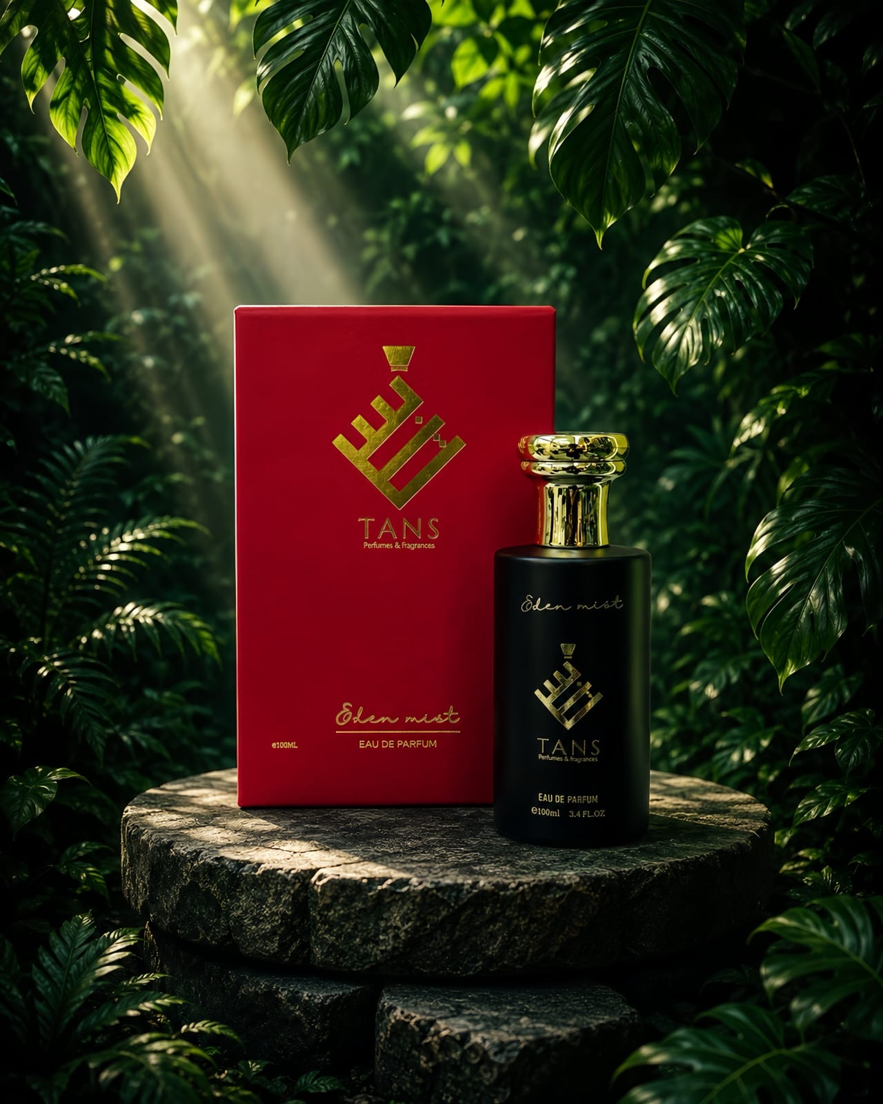 EDEN MUST perfume bottle